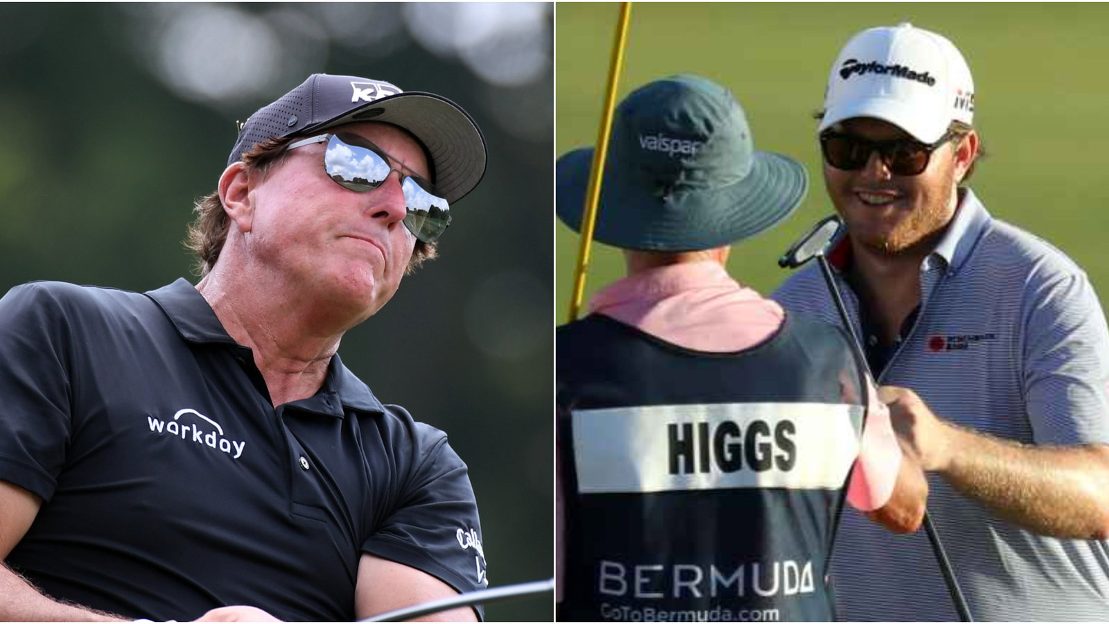 Phil Mickelson beats Harry Higgs after trading jokes before Northern Trust